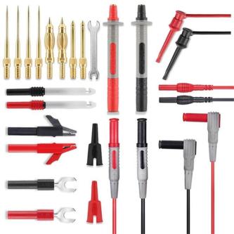 8018plus Multimeter Test Leads Kit Gold Plated Interchangeab … in Melbourne - Image 1