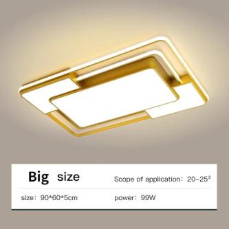 99W Modern Square LED Ceiling Light 3-Color Adjustable with … in Singapore - Image 1