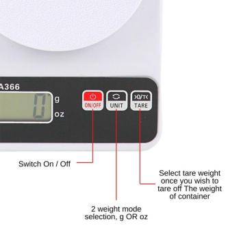 A366 Digital LCD Scale High Precision Electronic Kitchen … in Kuala Selangor - Image 1