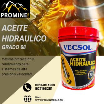 ACEITE HIDRÁULICO GRADO 68° – MÁXIMO RENDIMIENTO Y PROTECCIÓN en Chivay - Imagen 1