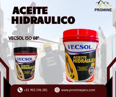 ACEITE HIDRÁULICO VECSOL 68° PROTECCIÓN Y RENDIMIENTO MINERO en Caravelí - Imagen 1