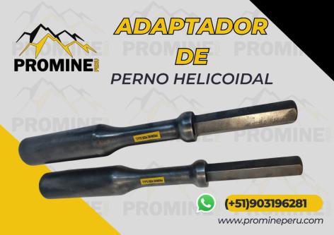 ADAPTADOR DE PERNO HELICOIDAL – CONEXIÓN RÁPIDA PARA MINERÍA en Arequipa - Imagen 1
