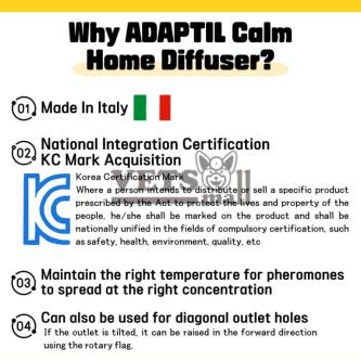 [ADAPTIL] Adaptil Calm Home Diffuser (Diffuser + Refill … in Singapore - Image 1
