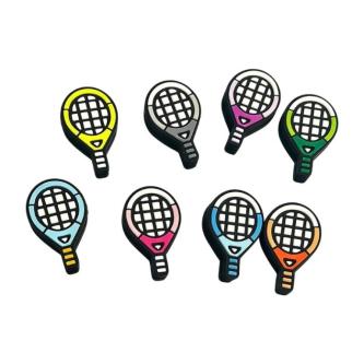 ADD 8Pcs Cartoon Tennis Racket Shock Absorbers Silicone … in Singapore - Image 1
