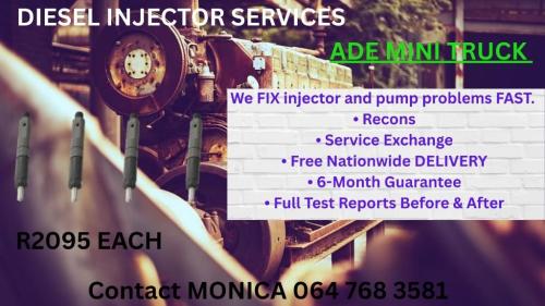 ADE MINI TRUCK Quick Diesel Injector Quotes & Fast Delivery in Pretoria - Image 1