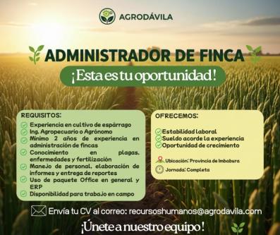 ADMINSITRADOR DE FINCA en Ibarra - Imagen 1