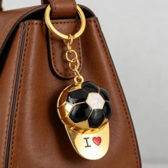 AHMED Football Keychain, PVC Lightweight Car Keyring, … in Taman Johor Jaya - Image 1