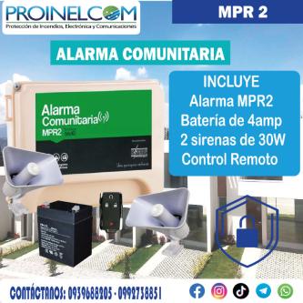 ALARMA COMUNITARÍA BÁSICA MPR2 en Quito - Imagen 1