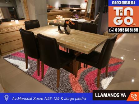 ALFOMBRAS DECORATIVAS PARA COMEDOR - ALFOMBRAS TINGO en Quito - Imagen 5