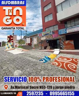 ALFOMBRAS TINGO - SERVICIO 100 PROFESIONAL en Quito - Imagen 1