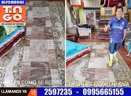 ALFOMBRAS TINGO - SERVICIO 100 PROFESIONAL en Quito - Imagen 10