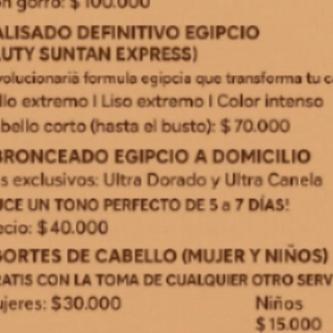ALISADOS EGIPCIOS CON ORO LIQUIDO en Compañía Alta - Imagen 3