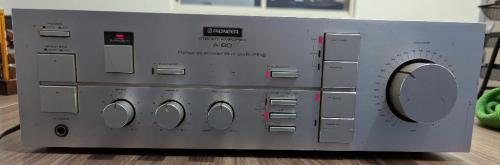 AMPLIFICADOR PIONEER A-60 PLATA VINTAGE en General Escobedo - Imagen 1