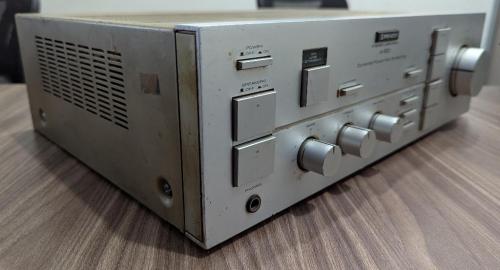 AMPLIFICADOR PIONEER A-60 PLATA VINTAGE en General Escobedo - Imagen 2