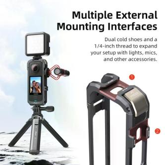 AMagisn For Insta 360 X4 Air Quick-release Metal Rabbit … in Mandai - Image 1