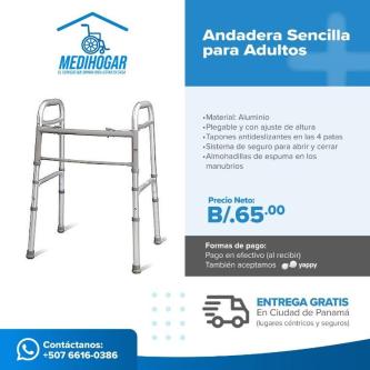 ANDADERAS - CAMINADORAS 4 DIFERENTES MODELOS NUEVAS en Panamá - Imagen 1
