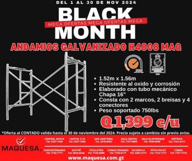 ANDAMIOS GALVANIZADOS CON CERTIFICADO en Retalhuleu - Imagen 1