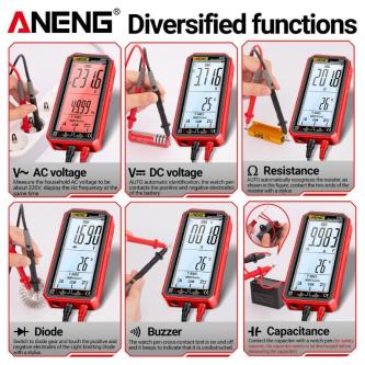 ANENG 620A 6000 Counts Digital Smart Multimeter Tester in Niagara Falls - Image 5