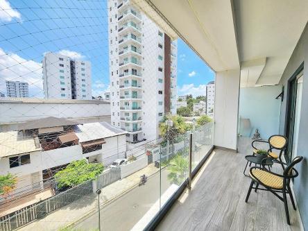 APARTAMENTO AMUEBLADO CON PISCINA PROXIMO PLAZA INTERNACIONAL en Santiago - Imagen 10