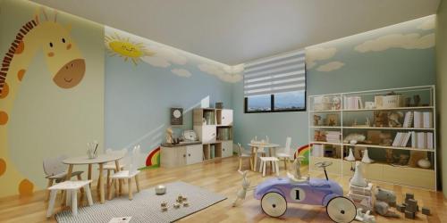 APARTAMENTO CON PATIO Y AREA SOCIAL PROXIMO CERROS GURABO STGO. en Santiago - Imagen 3