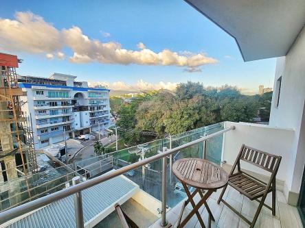 APARTAMENTO ESTUDIO PISCINA Y GIMNASIO REPARTO PANORAMA STGO. en Santiago - Imagen 4