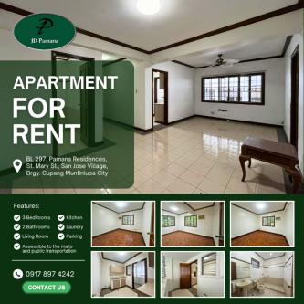 APARTMENT FOR RENT IN ALABANG, MUNTINLUPA in Muntinlupa - Image 1