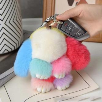 AROMA Play Dead Rabbit Doll, Fluffy Cute Rabbit Fur … in Johor Bahru - Image 1