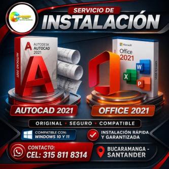 AUTOCAD SERVICIO INSTALACIÓN en Bucaramanga - Imagen 1