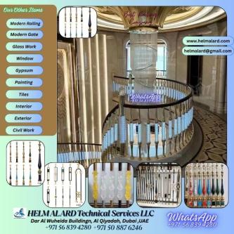 Acrylic Staircase Railing Company in UAE in Sharjah - Image 5