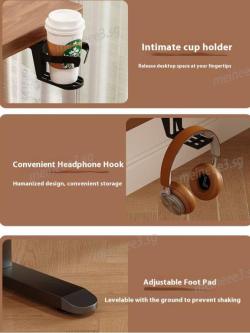 Adjustable Table Study Desk Solid Wood Electric Intelligent … in Singapore - Image 1