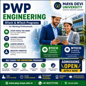Admissions Open for PWP Engineering BTech & MTech Programs in Vikāsnagar - Image 1