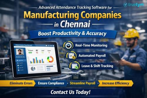 Advanced Attendance Tracking Software for Manufacturing in Delhi - Image 1