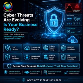 Advanced Cybersecurity & Compliance Solutions | ARM Innovations in Noida - Image 1