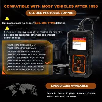Advanced Engine Diagnostic Tool USB Power OBD2 Scanner with … in Singapore - Image 1