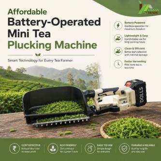 Affordable Battery-Operated Mini Tea Plucking Machine in Indore - Image 1