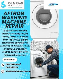 Aftron Washing Machine Repair Services in Dubai - Image 1