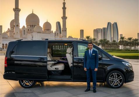 Airport Transfer Van Rental with Driver Ras Al Khaimah in Madīnat Zāyid - Image 1