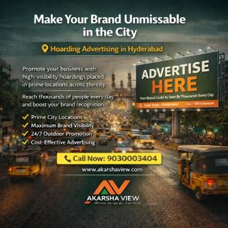 Akarsha View - Best Outdoor Advertising & Branding Agency in Hyd in Hyderabad - Image 1