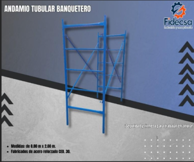 Andamio Tubular Banqueitiero en Coyoacán - Imagen 1