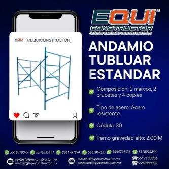 Andamio Tubular Estándar, Distrito Federal en Cuajimalpa de Morelos - Imagen 1