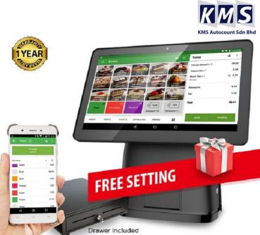Android POS System Cashier Machine Cash Register Mesin … in Subang Jaya - Image 1