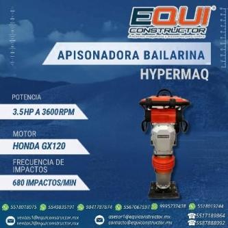 Apisonadora tipo Bailarina HYPERMAQ – En QUINTANA ROO en Tulum - Imagen 1