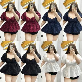 Ardella Top by Plus Size Collection Ph in Rawang - Image 1