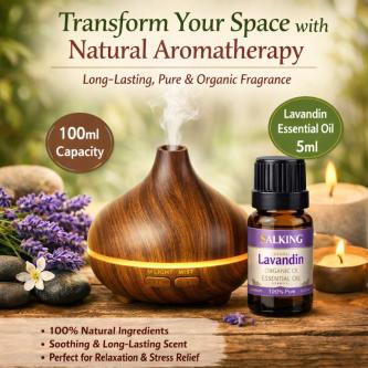 Aromatherapy Diffuser - 5.5 Inch Natural Ingredient Diffuser L in Duderstadt - Bild 1