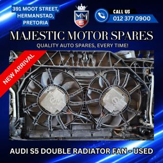 Audi S5 Double Radiator Fan – Used in Pretoria - Image 1