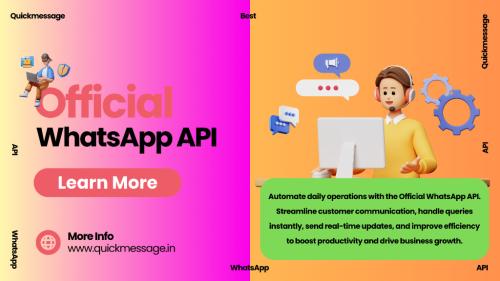 Automate Daily Operations via Official WhatsApp API in Noida - Image 1