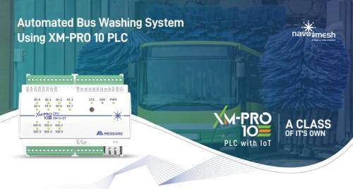 Automated Bus Washing System Powered by XM-PRO 10 PLC in Pune - Image 1