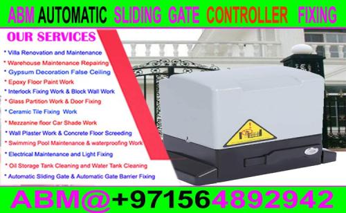 Automatic Sliding Gate controller Machine Fixing in Ajman Dubai in Sharjah - Image 4