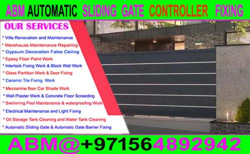 Automatic Sliding Gate controller Machine Fixing in Ajman Dubai in Sharjah - Image 3