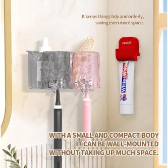 Automatic Wall Mounted Toothpaste Squeezer Storage Suitable … in Singapore - Image 1